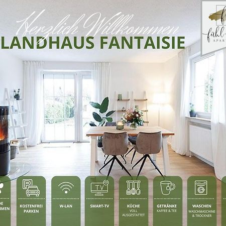 Ferienhaus Fantaisie - Wohnen Nahe Schlosspark -Stadtgrenze Bayreuth Fuer 1-5 Pers, Hunde Willkommen, Voll Eingezaeunt Eckersdorf Exterior foto